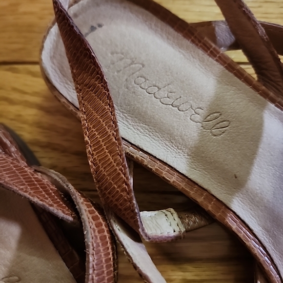 Madewell The Jeanne Slingback Sandals - Picture 4 of 7